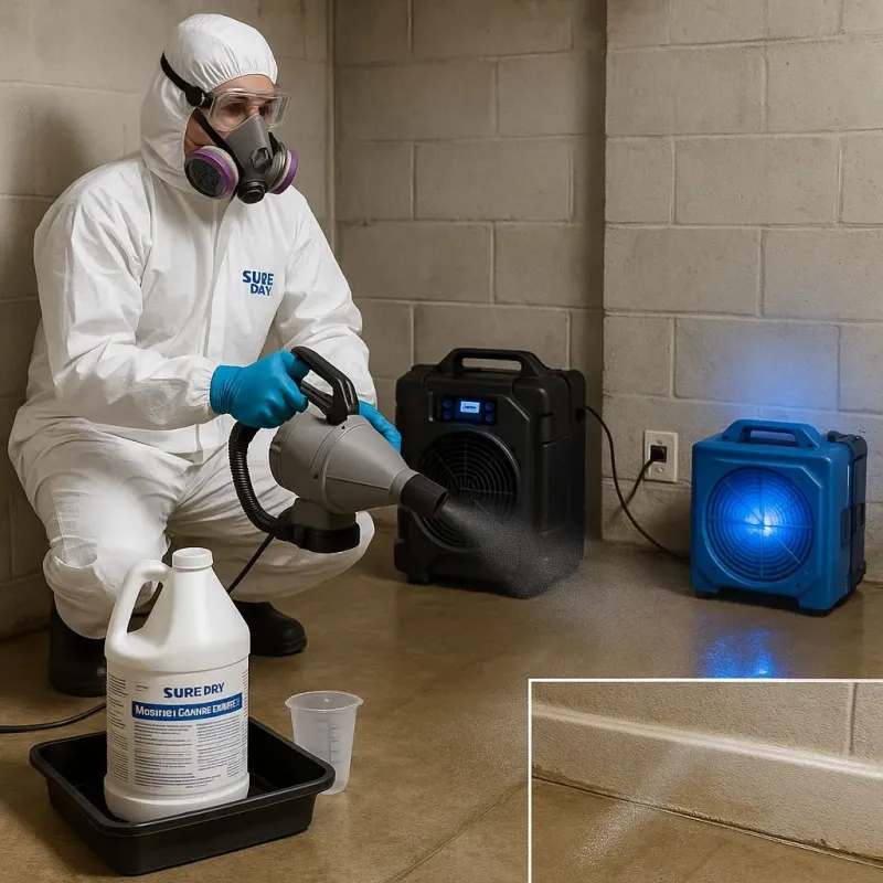 Sanitization and Odor Removal process in Tobaccoville, NC