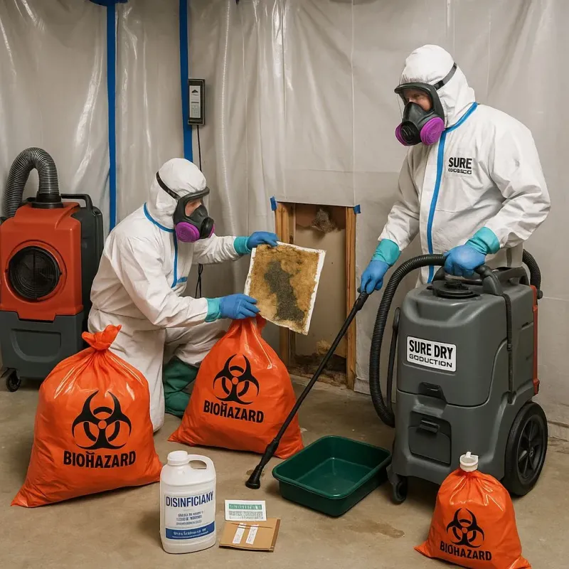Contaminated Water Handling Protocols process in Tobaccoville, NC