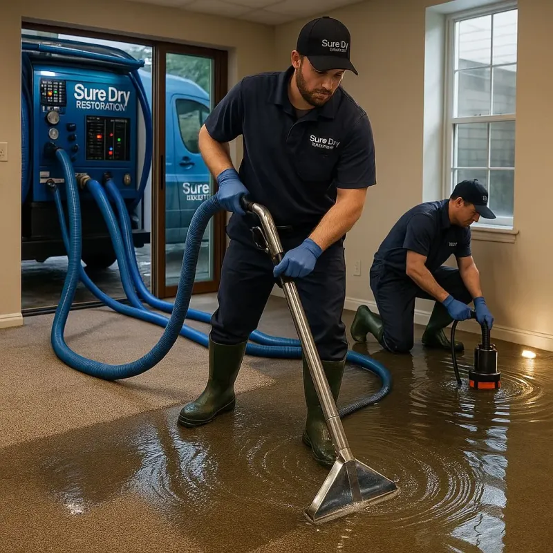 Water Extraction and Removal process in Tobaccoville, NC